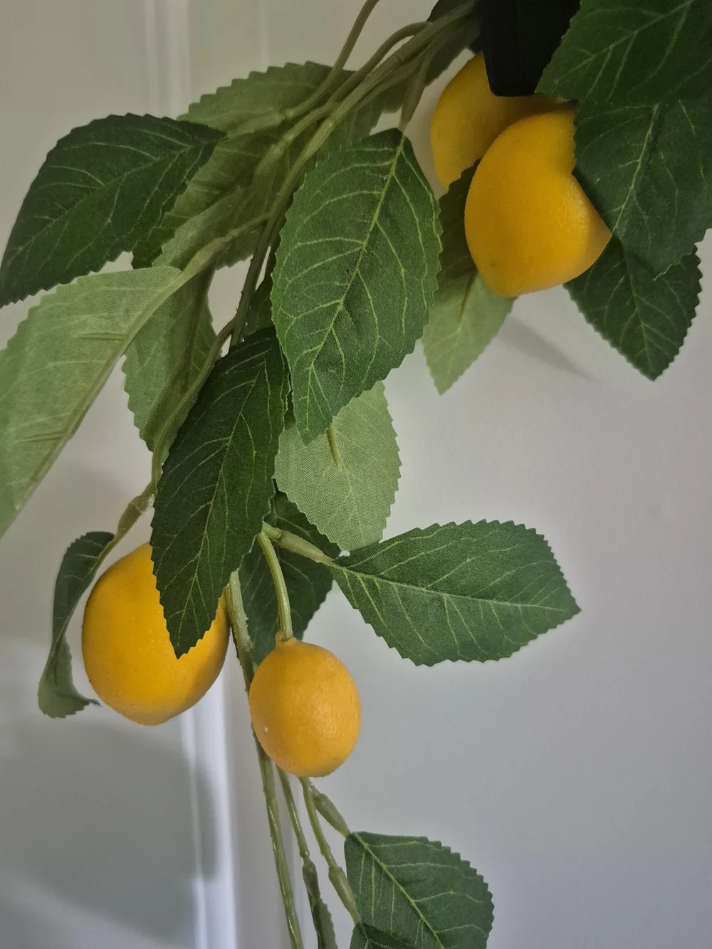 Artificial Lemon Leaf Garland - 3 Vines 72 Inches Long Each Piece